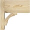 Ekena Millwork Merced Block Rough Sawn Outlooker, Douglas Fir, 8"W x 14"D x 14"H OUT08X14X14MRC05RDF - alternate 4